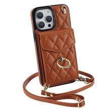 Cargar imagen en el visor de la galería, Crossbody Wallet Ring Holder Case