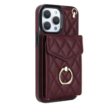 Cargar imagen en el visor de la galería, Crossbody Wallet Ring Holder Case