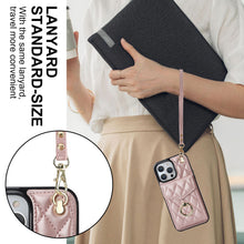 Cargar imagen en el visor de la galería, Crossbody Wallet Ring Holder Case