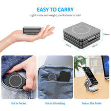 Lataa kuva Galleria-katseluun, Wireless Charger 3 in 1 Foldable
