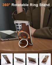 Lataa kuva Galleria-katseluun, Metal Wood Samsung Case