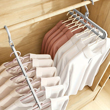 Load image into Gallery viewer, Clother Organizer - 9 in 1 Foldable Hangers