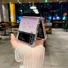 Lataa kuva Galleria-katseluun, Glitter Case Samsung Z Flip - Series