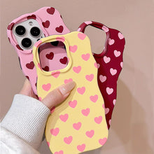 Load image into Gallery viewer, Cute Heart Wave iPhone Case