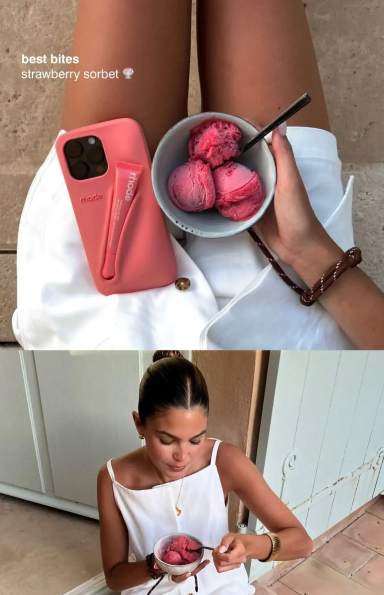 Rhode Phone Case with Lip Gloss (SALTY TAN) – Techinfinities