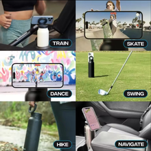 Lataa kuva Galleria-katseluun, Water Bottle With Magnetic Phone Holder