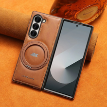 Lataa kuva Galleria-katseluun, Samsung Z FOLD Series Leather Case