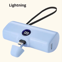 Lade das Bild in den Galerie-Viewer, Mini Portable Power Bank 5000mAh