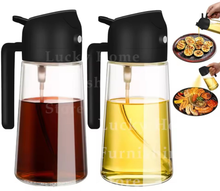 Cargar imagen en el visor de la galería, Premium Oil Dispenser Bottle with Pump