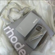 Lataa kuva Galleria-katseluun, Rhode Phone Case with Lip Gloss - Box (GRAY)