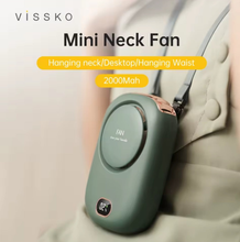 Lataa kuva Galleria-katseluun, Portable Hanging Neck Mini Fan