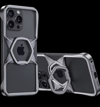 이미지를 갤러리 뷰어에 로드 , Metal Bumper Hexagon iPhone Case