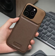 Load image into Gallery viewer, Aluminum Alloy Leather Magsafe Case