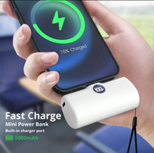 Lade das Bild in den Galerie-Viewer, Mini Portable Power Bank 5000mAh