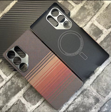 Lataa kuva Galleria-katseluun, Samsung Carbon Fiber Case Pitaka