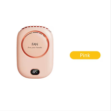 Lataa kuva Galleria-katseluun, Portable Hanging Neck Mini Fan