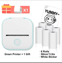 Afbeelding in Gallery-weergave laden, Mini Thermal Printer