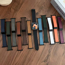 Lataa kuva Galleria-katseluun, Leather Apple Watch Strap