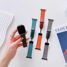 Lataa kuva Galleria-katseluun, Leather Apple Watch Strap