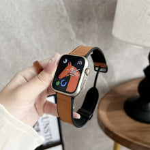 Lataa kuva Galleria-katseluun, Leather Apple Watch Strap