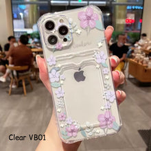 Load image into Gallery viewer, Soft Card Slot Bag Holder iPhone Case