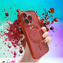 Load image into Gallery viewer, Electroplate Glitter Magsafe Case