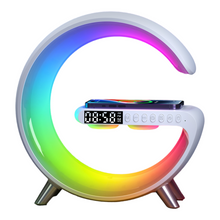 Load image into Gallery viewer, Multifunctional Wireless Charging Station RGB Lamp (WHITE)