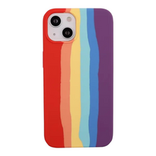 Load image into Gallery viewer, Colorful Rainbow Silicone Case