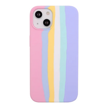 Load image into Gallery viewer, Colorful Rainbow Silicone Case