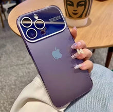 Load image into Gallery viewer, Luxury Grade Electroplated Glass iPhone Case Shockproof & Camera Protection