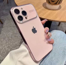 Load image into Gallery viewer, Luxury Grade Electroplated Glass iPhone Case Shockproof & Camera Protection