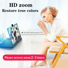 Load image into Gallery viewer, π±β¨ 10β12 Inch Phone Screen Amplifier β Portable HD Display for Your Phone