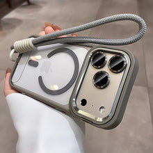 Lataa kuva Galleria-katseluun, Luxury Ring Lens Stand iPhone Case