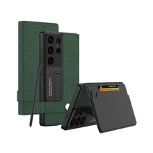 Cargar imagen en el visor de la galería, Ultra Leather Wallet Samsung Case