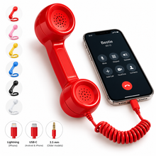Load image into Gallery viewer, Retro Phone Handset for Smartphones – Vintage Style