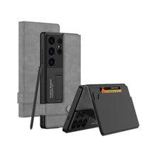 Cargar imagen en el visor de la galería, Ultra Leather Wallet Samsung Case