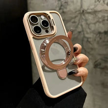 Cargar imagen en el visor de la galería, Luxury Ring Lens Stand iPhone Case