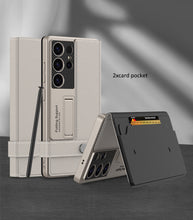 Cargar imagen en el visor de la galería, Ultra Leather Wallet Samsung Case