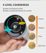 Afbeelding in Gallery-weergave laden, Rechargeable Electric Salt and Pepper Grinder