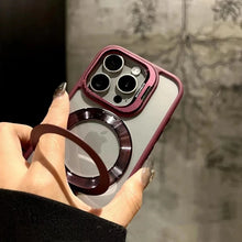 Cargar imagen en el visor de la galería, Luxury Ring Lens Stand iPhone Case