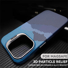 Load image into Gallery viewer, Pitaka Matte Fiber Carbon Magsafe Case