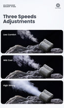 Lataa kuva Galleria-katseluun, Mini Waist Clip Portable Outdoor Fan