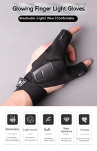 Lataa kuva Galleria-katseluun, Led Flashlight Gloves