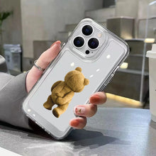 Charger l'image dans la galerie, Lovely Teddy Bear Carton iPhone Case