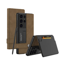 Cargar imagen en el visor de la galería, Ultra Leather Wallet Samsung Case