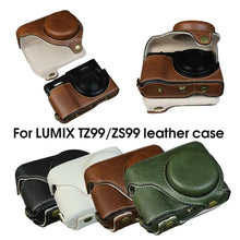 Load image into Gallery viewer, Leather Panasonic Lumix Camera Cover