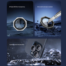 Load image into Gallery viewer, Hexagon Camera Lens Protector For iPhone