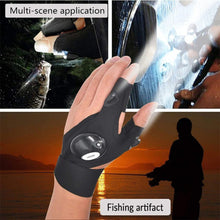 Lataa kuva Galleria-katseluun, Led Flashlight Gloves