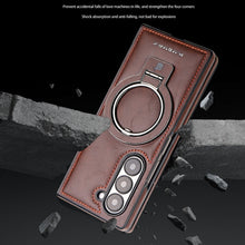 Lataa kuva Galleria-katseluun, Samsung Z FOLD Series Leather Case