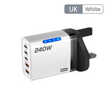 Load image into Gallery viewer, 5X1 Charger 240W Fastest Charger USB C